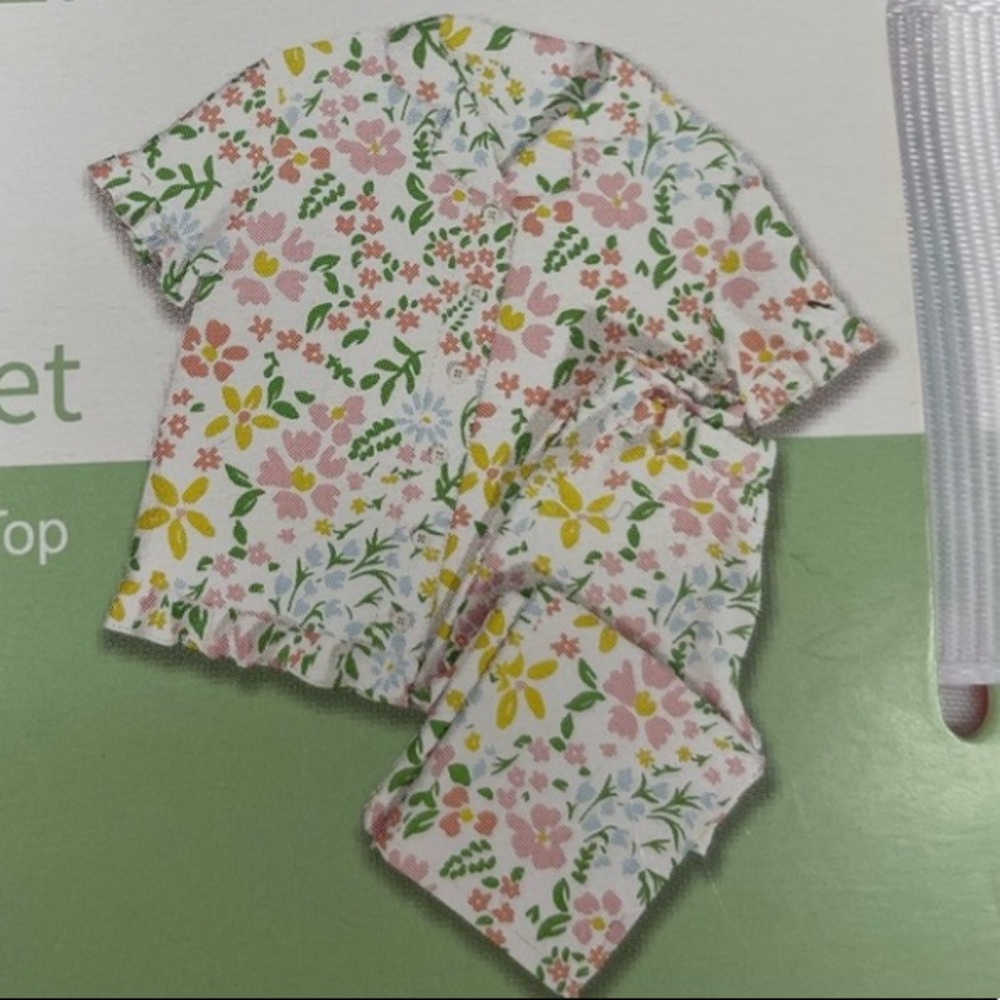 Target Toddler 2 Piece Floral Sleep Set Size 2T